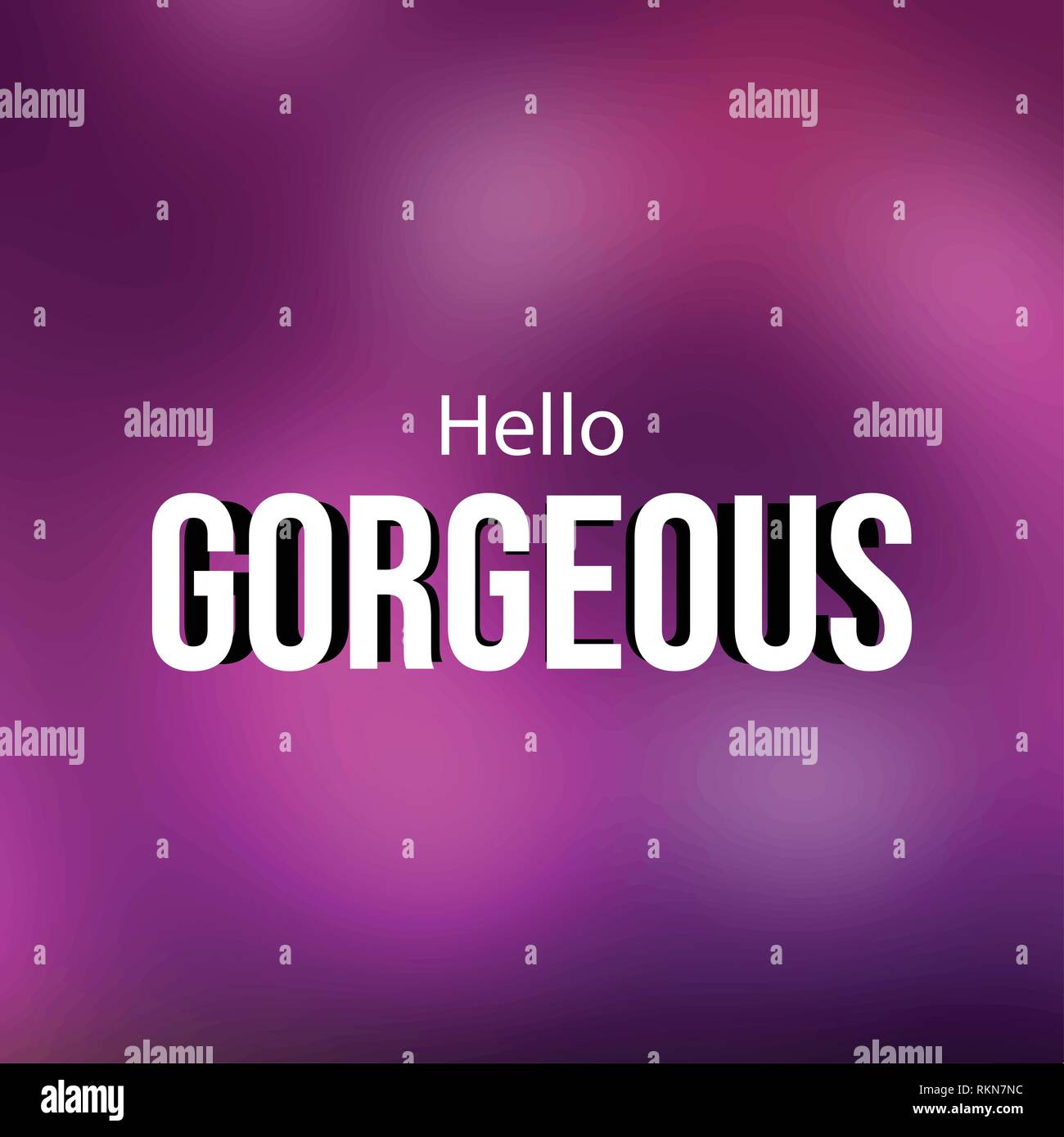 hello Love quote with modern background vector illustration