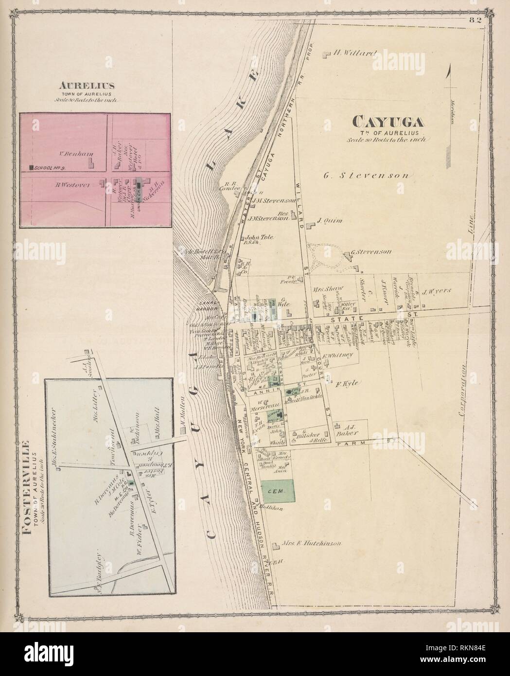 Map of jewett hires stock photography and images Alamy