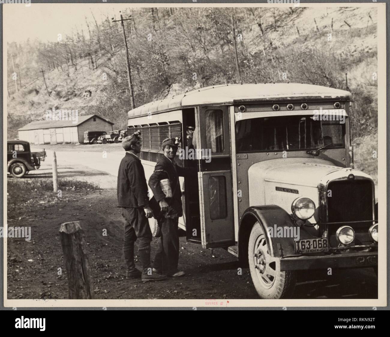 Coal miners, Jenkins, Kentucky. United States. Farm Security