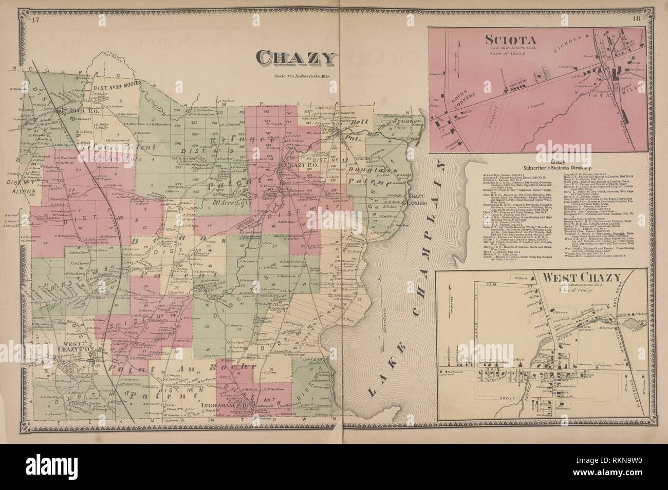 West chazy hires stock photography and images Alamy