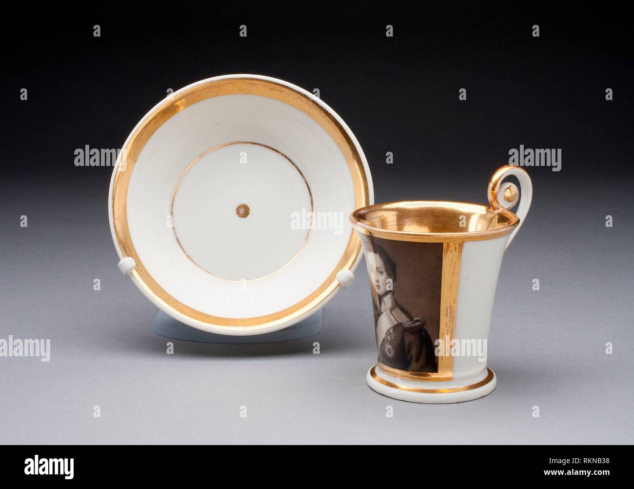 Cup and Saucer 18th century Germany Origin Germany, Date 1700