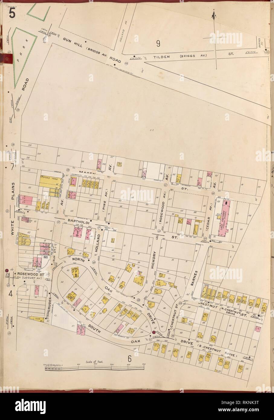 Bronx, V. B, Plate No. 5 [Map bounded by Tilden St., South Oak Drive