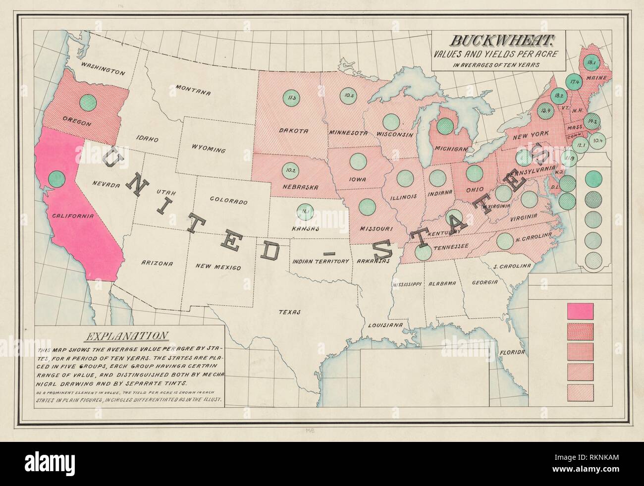 Whole map of usa states hires stock photography and images Alamy