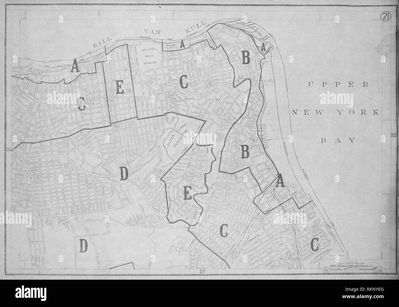 Zoning Map Black and White Stock Photos &amp; Images - Alamy