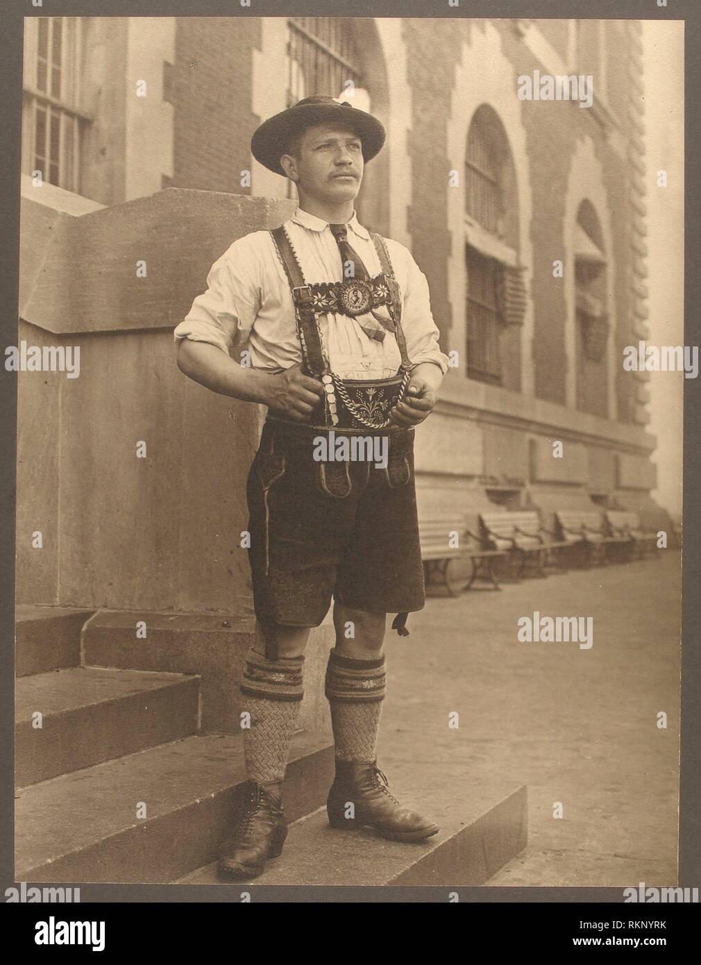 Bavarian man. Sherman, Augustus F., 18651925 (Photographer). William