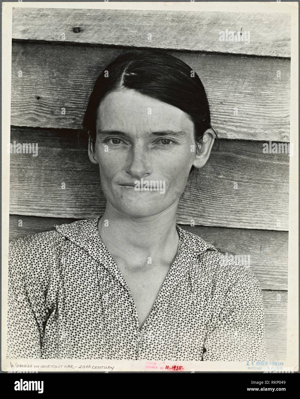 Allie Mae Burroughs, wife of cotton sharecropper. Hale County, Alabama