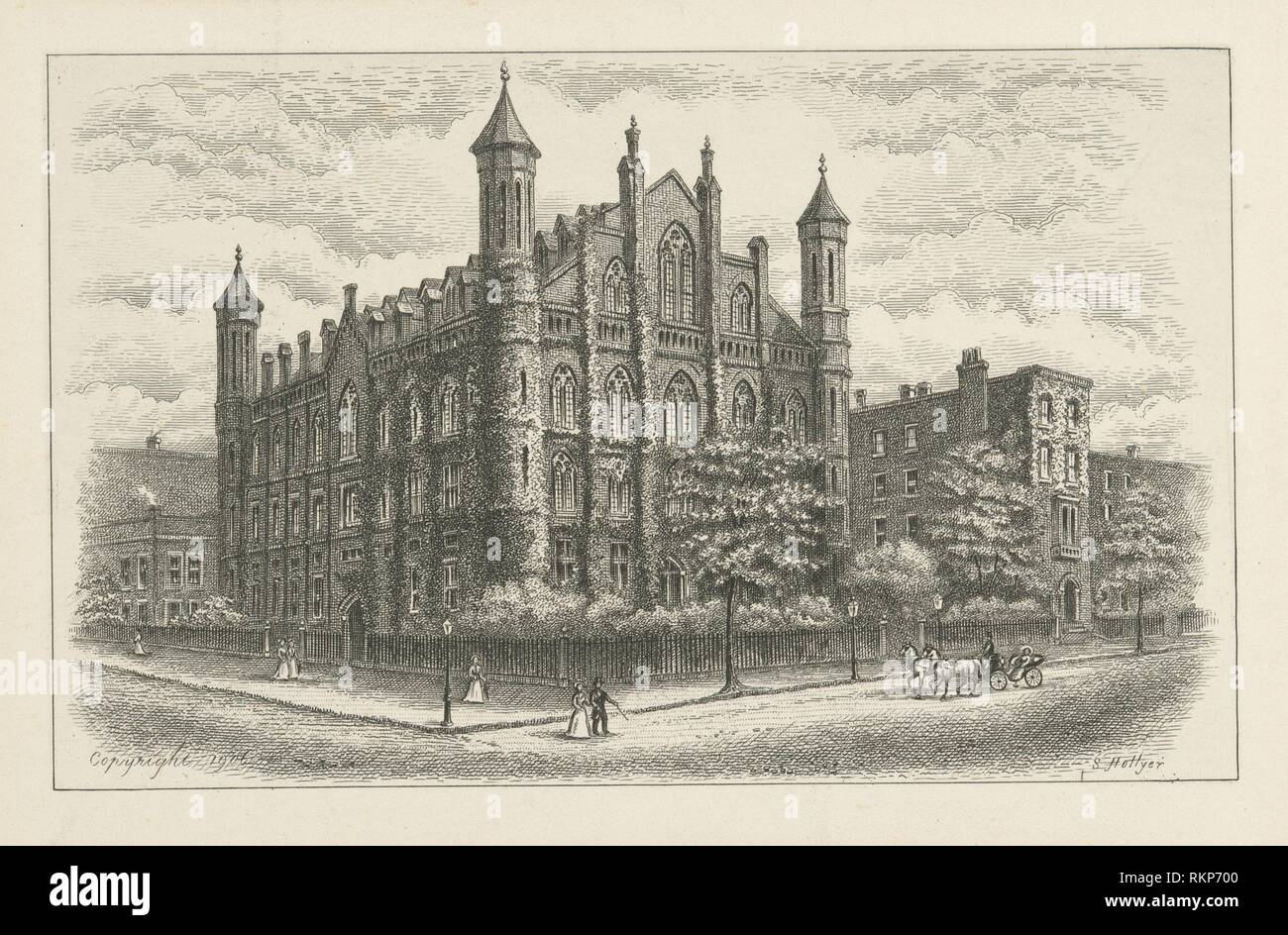 College of the city of New York. Hollyer, Samuel (18261919) (Artist