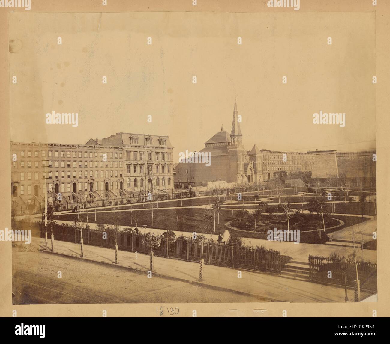 Bryant Park; Croton Reservoir; West Presbyterian Church. Scrapbooks of