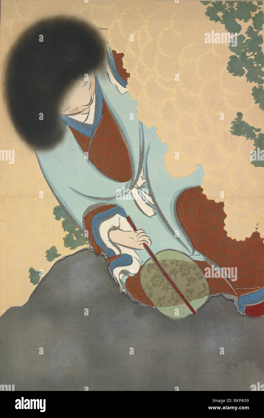 Chrysanthemum boy. Kamisaka, Sekka, 18661942 (Artist). Momoyogusa