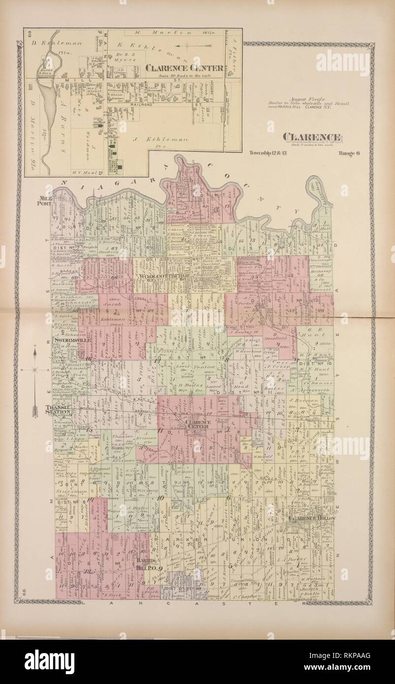 Clarence Center [Village]; Clarence [Township]. F.W. Beers & Co 