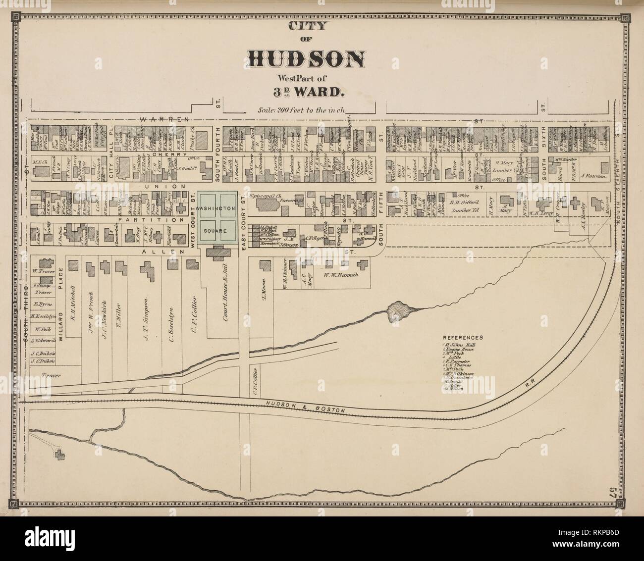 Hudson ward hires stock photography and images Alamy