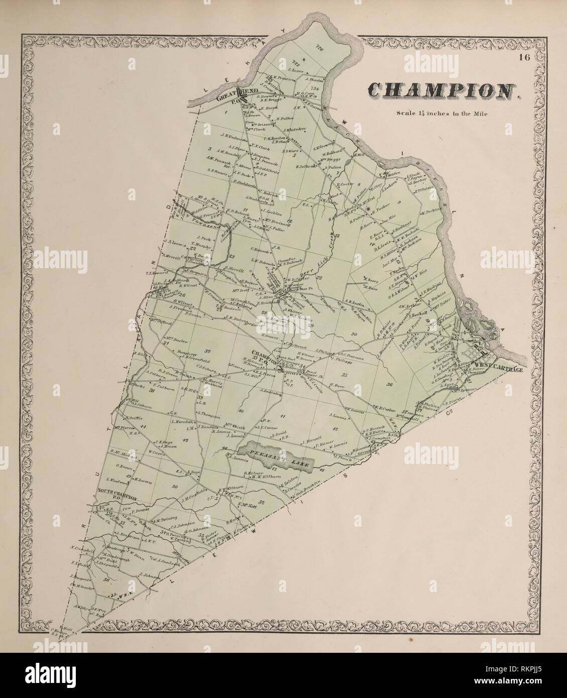 Champion map hi-res stock photography and images - Alamy