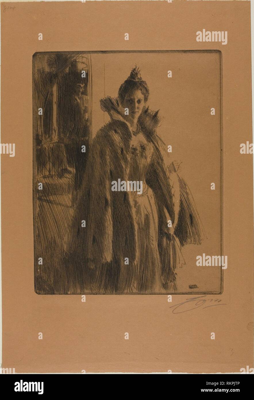 H. R. H. Princess of Sweden II 1900 Anders Zorn Swedish