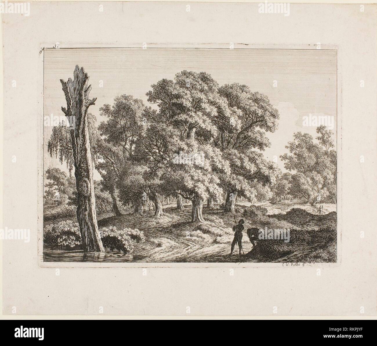 Landscape - Carl Wilhelm Kolbe, the elder German, 1759-1835 - Artist ...