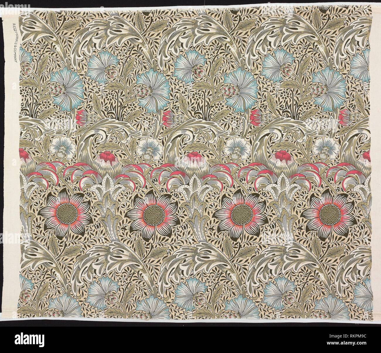 Corncockle - 1883 (produced 1917/25) - Designed by William Morris (English,  1834-1896) Produced by Morris & Company, Decorators Ltd., 1905-1925 Stock  Photo - Alamy