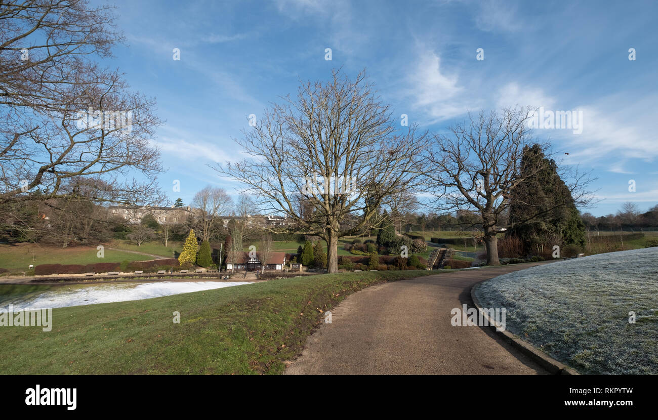 Calverley Grounds, Royal Tunbridge Wells, Kent UK. Photographed on an