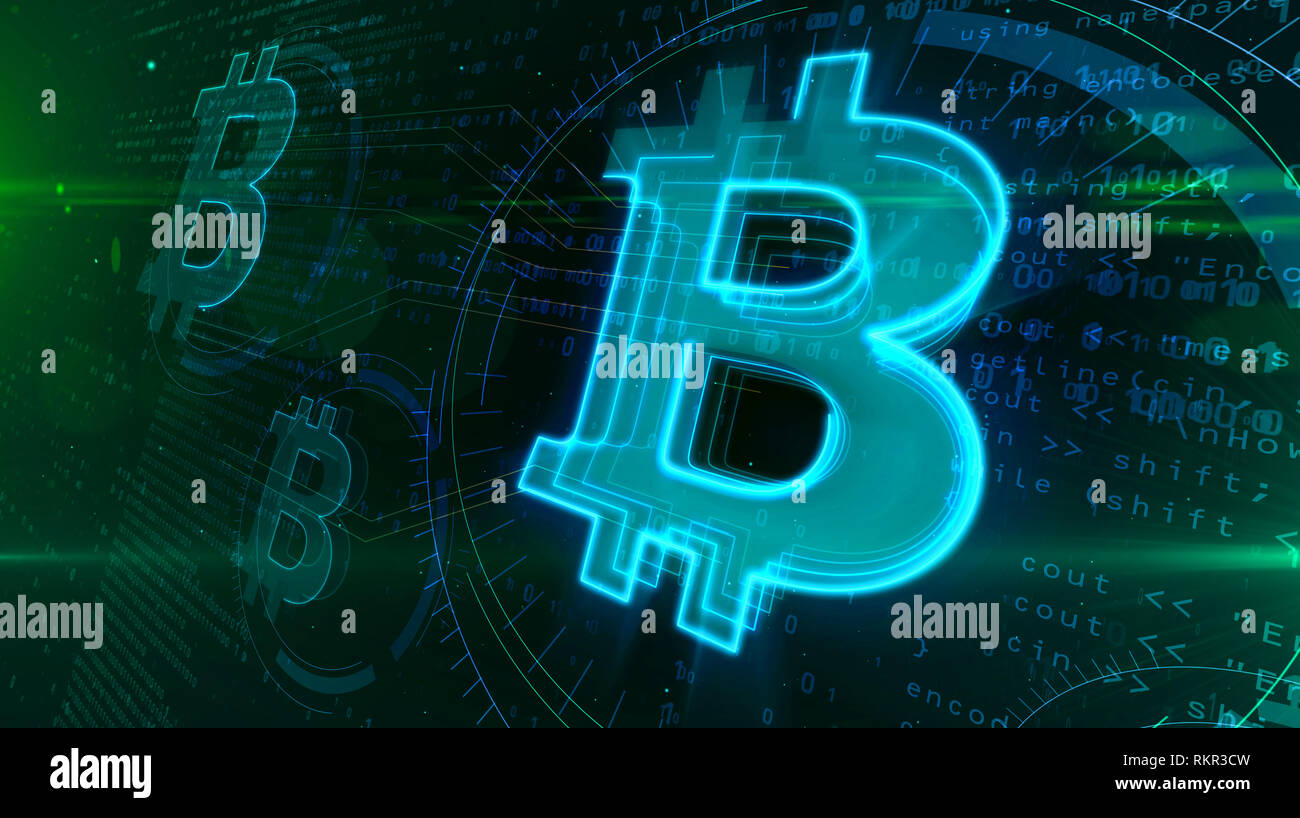 Bitcoin logo hi-res stock photography and images - Alamy