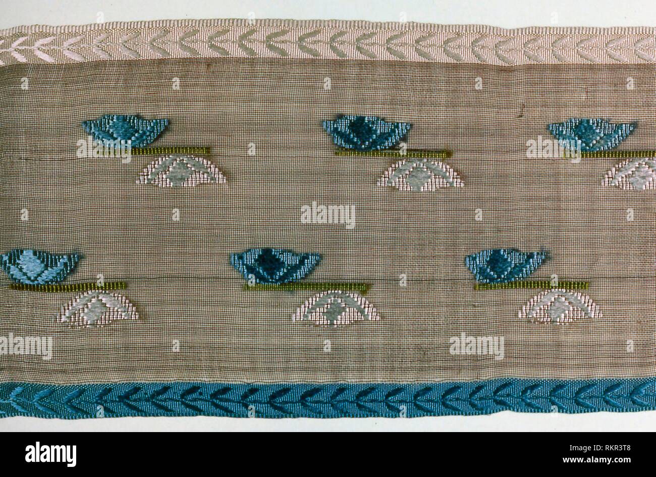 Sample Book of Gauze Ribbon Swatches 19th century France Origin