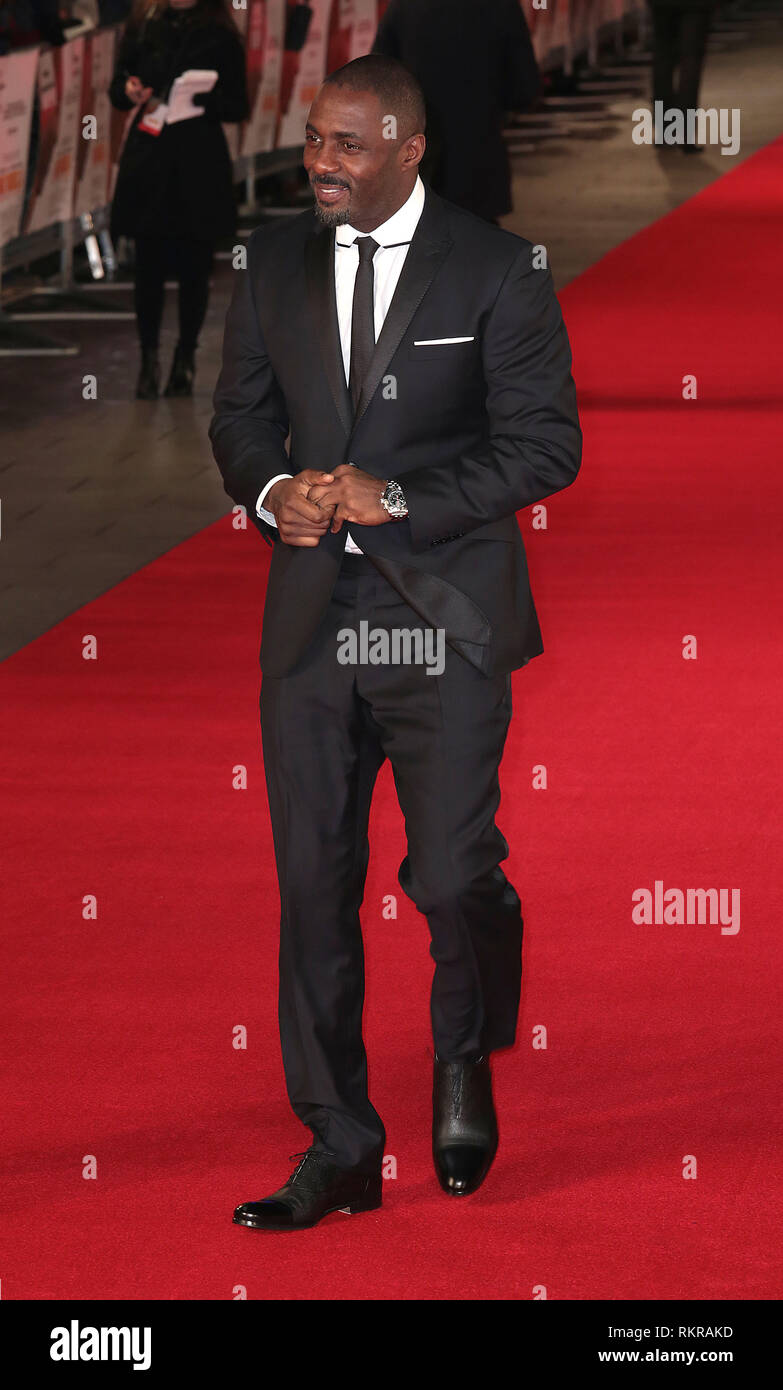 Idris Elba arrives at the Royal Film Performance "Mandela: Long Walk To ...