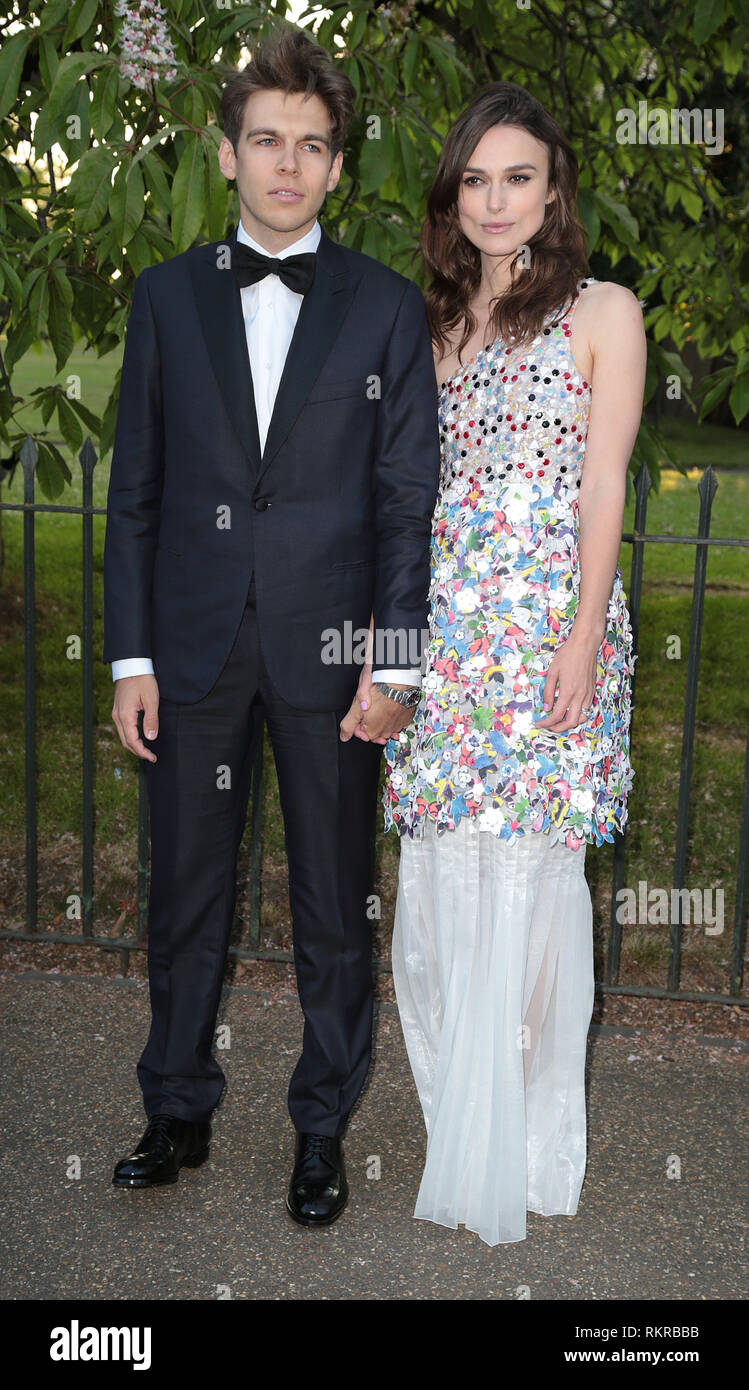 Keira Knightley and James Righton attends the annual Serpentine Galley