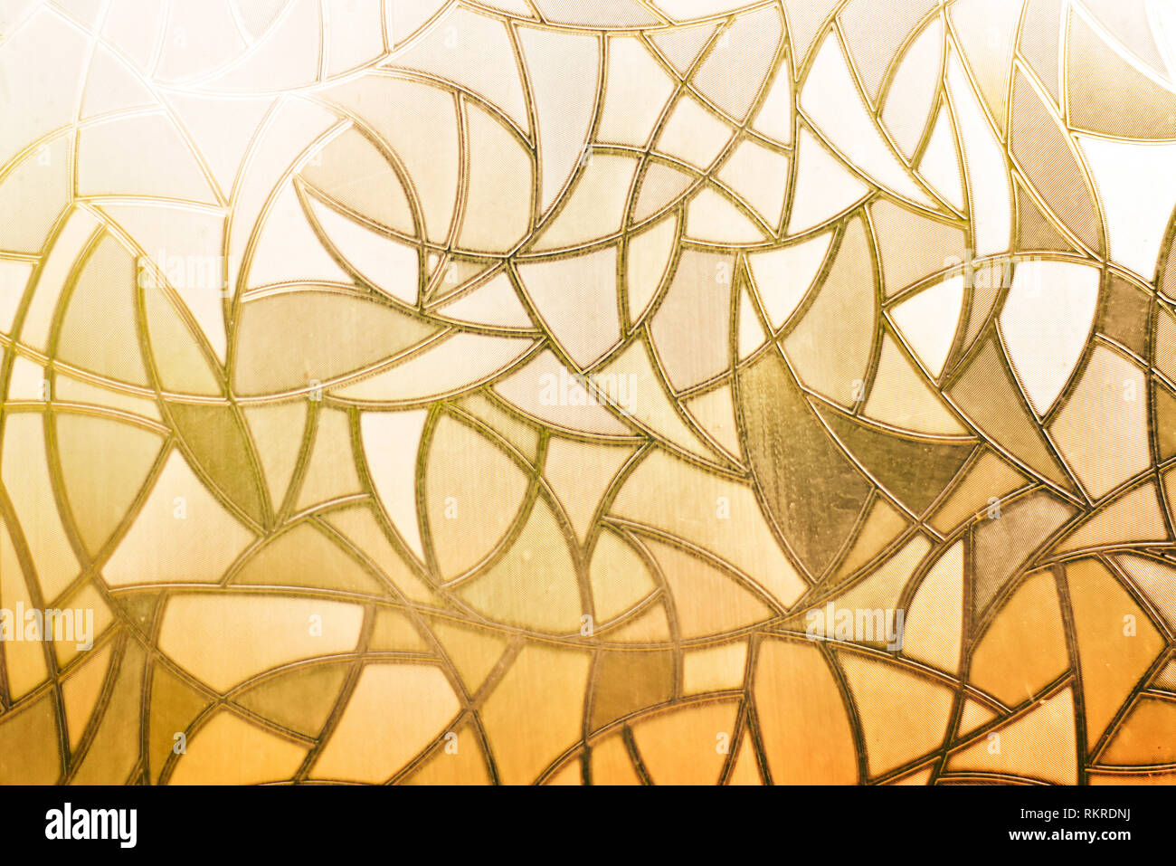 Shining golden mosaic mirror glass background Stock Photo - Alamy