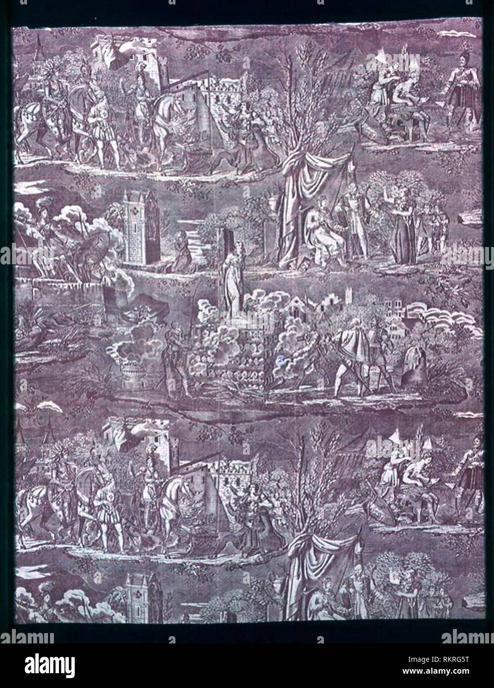 La Vie de Jeanne d'Arc (The Life of Joan of Arc) (Furnishing Fabric