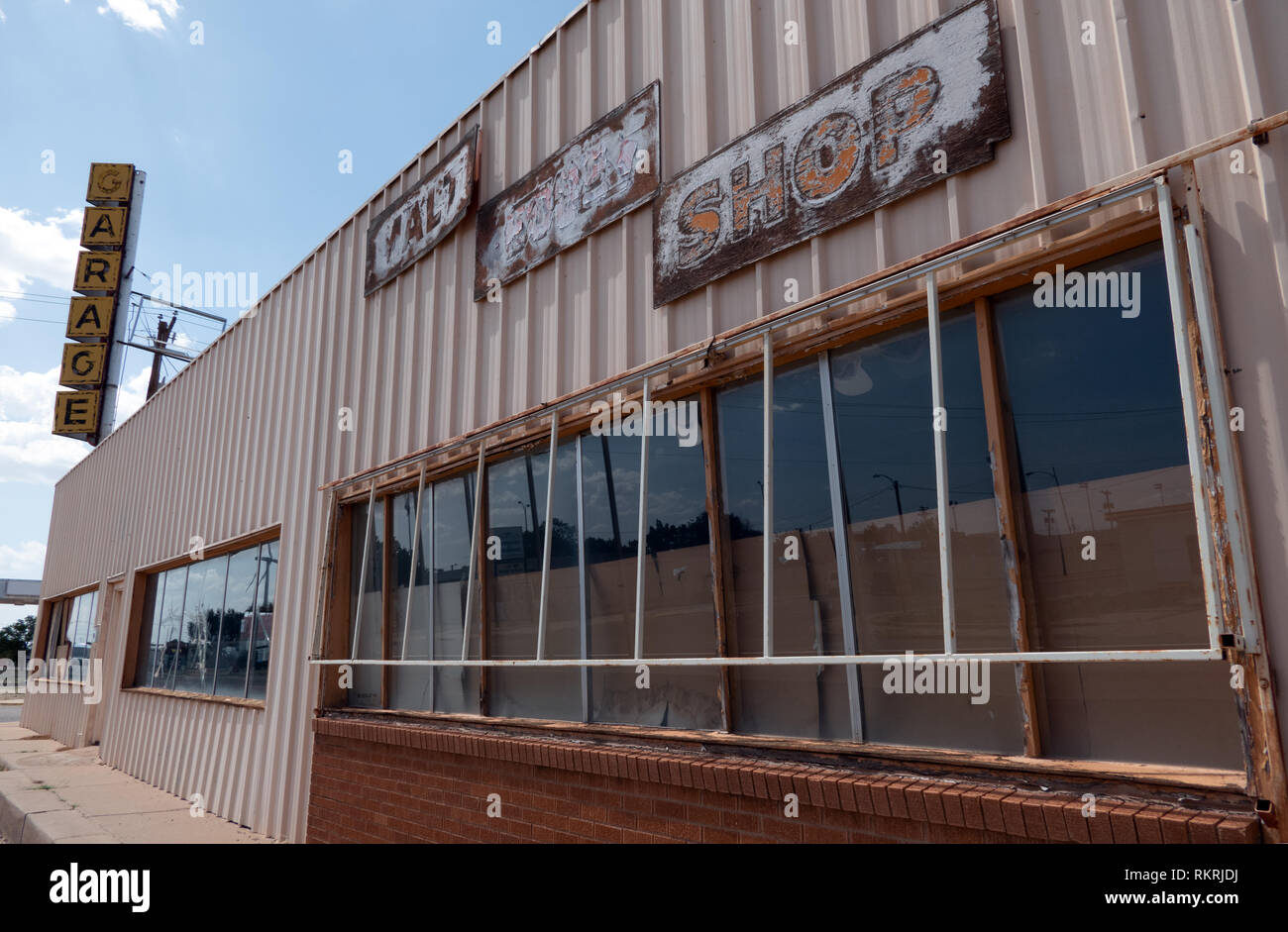 Abandoned store in Tucumcari, New Mexico, United States of America