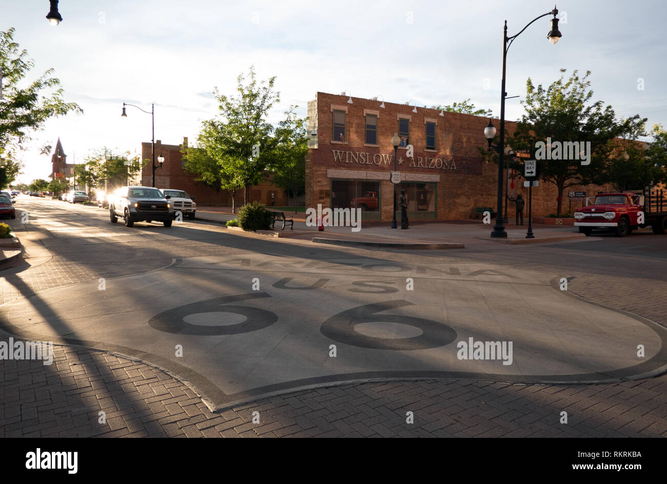 Standin' on the Corner Park in Winslow, Arizona, United States of