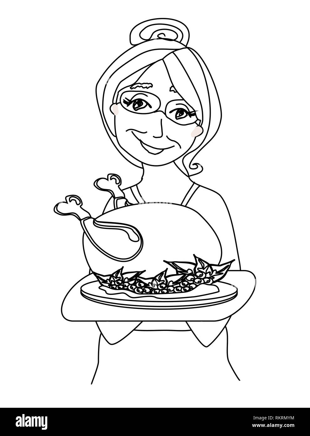 Grandmother icon hi-res stock photography and images - Alamy