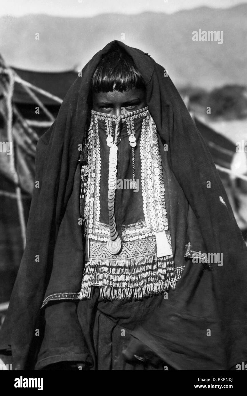 africa, eritrea, young rasciaida, 1940 Stock Photo