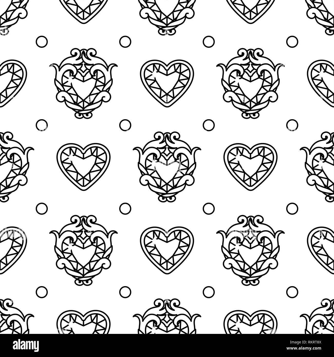 vector seamless pattern Little Princess paper art Stock Vector Image ...