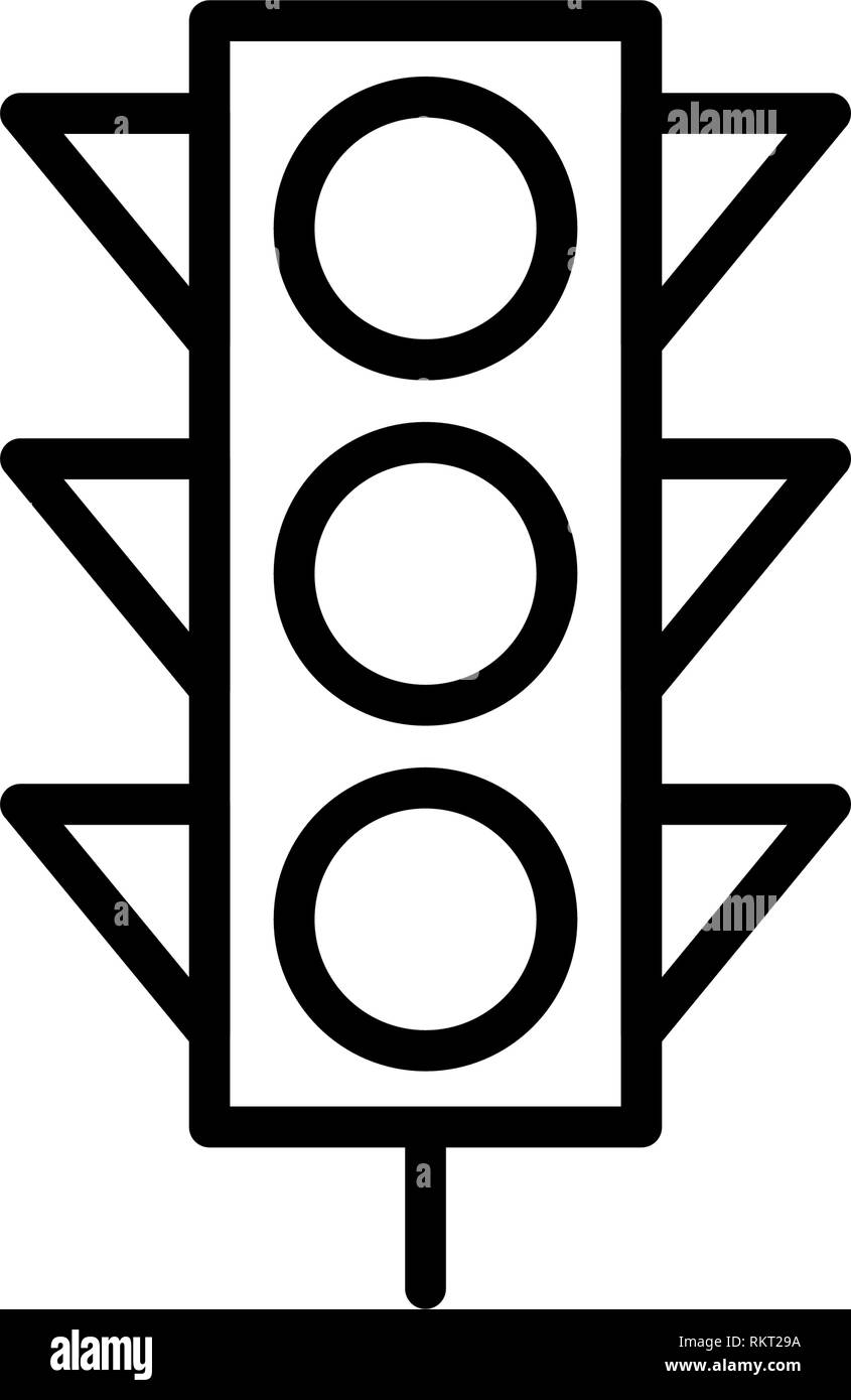 Vector Light signals Icon Sign Icon Vector Illustration For Personal ...