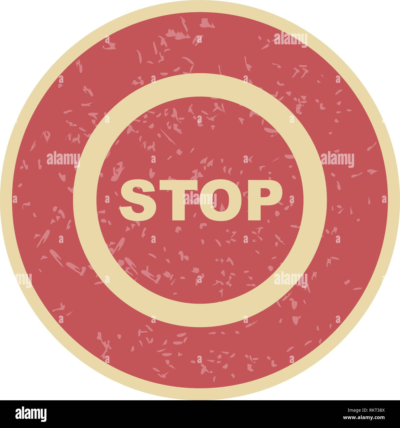 Vector Stop Icon Sign Icon Vector Illustration For Personal And ...