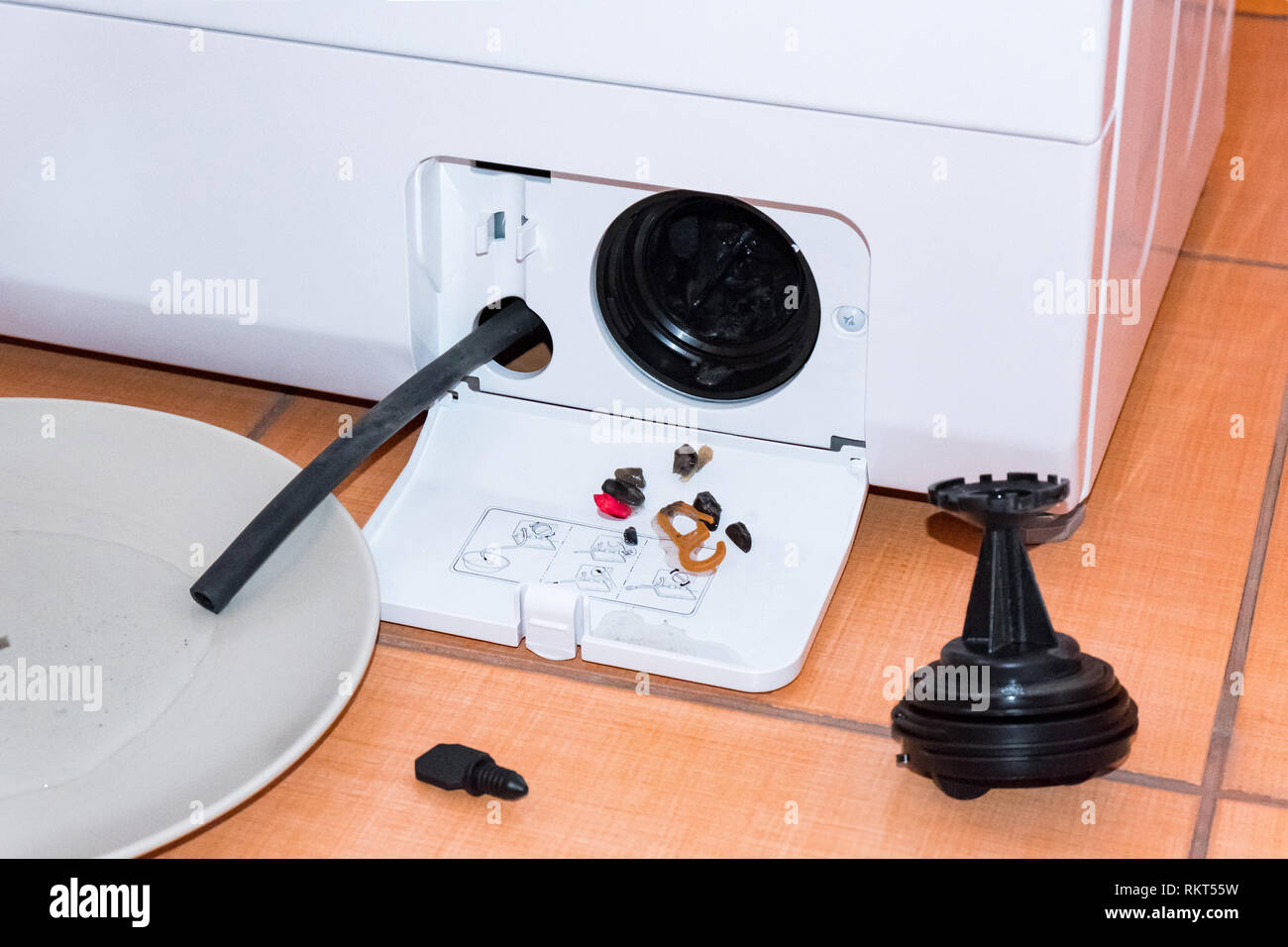 Cleaning drain filter hires stock photography and images Alamy