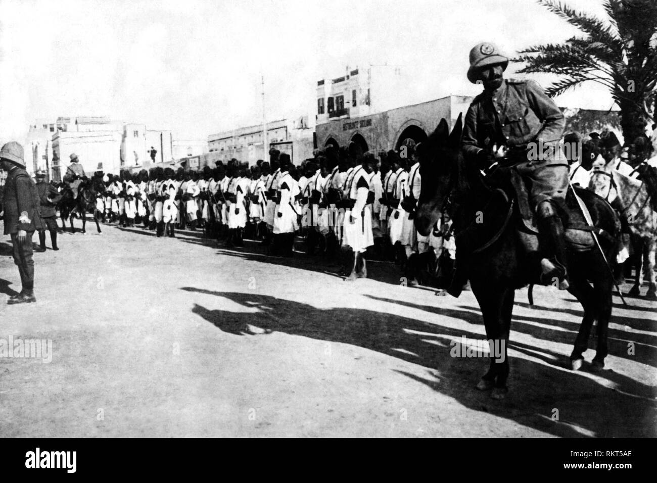 italo-abyssinian war, ascari, 1935-36 Stock Photo