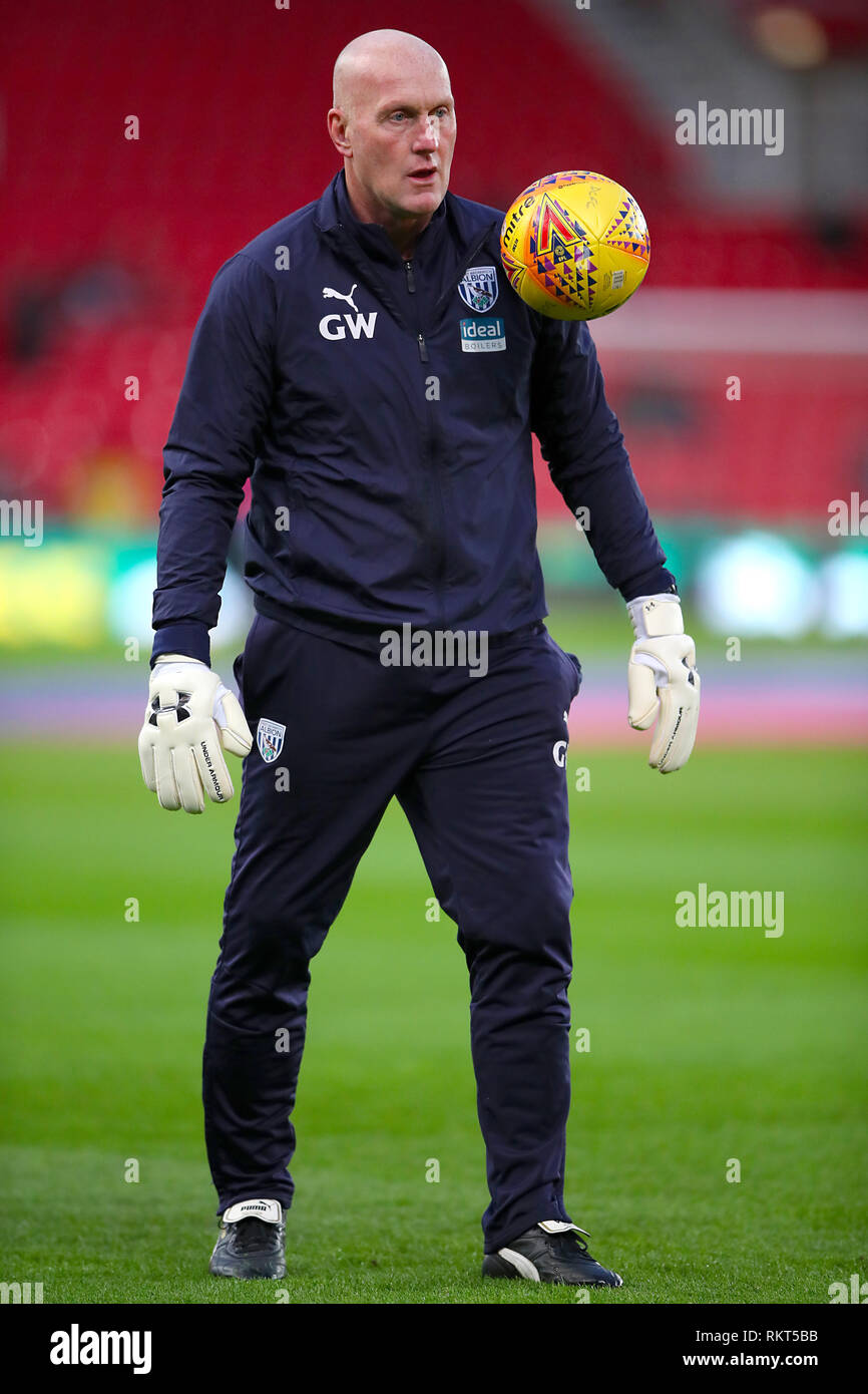 West Bromwich Albion goalkeeper coach Gary Walsh Stock Photo - Alamy