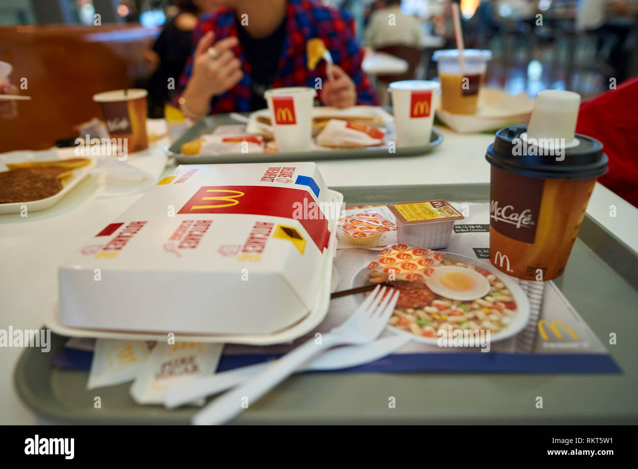 Tray order mcdonalds hi-res stock photography and images - Alamy