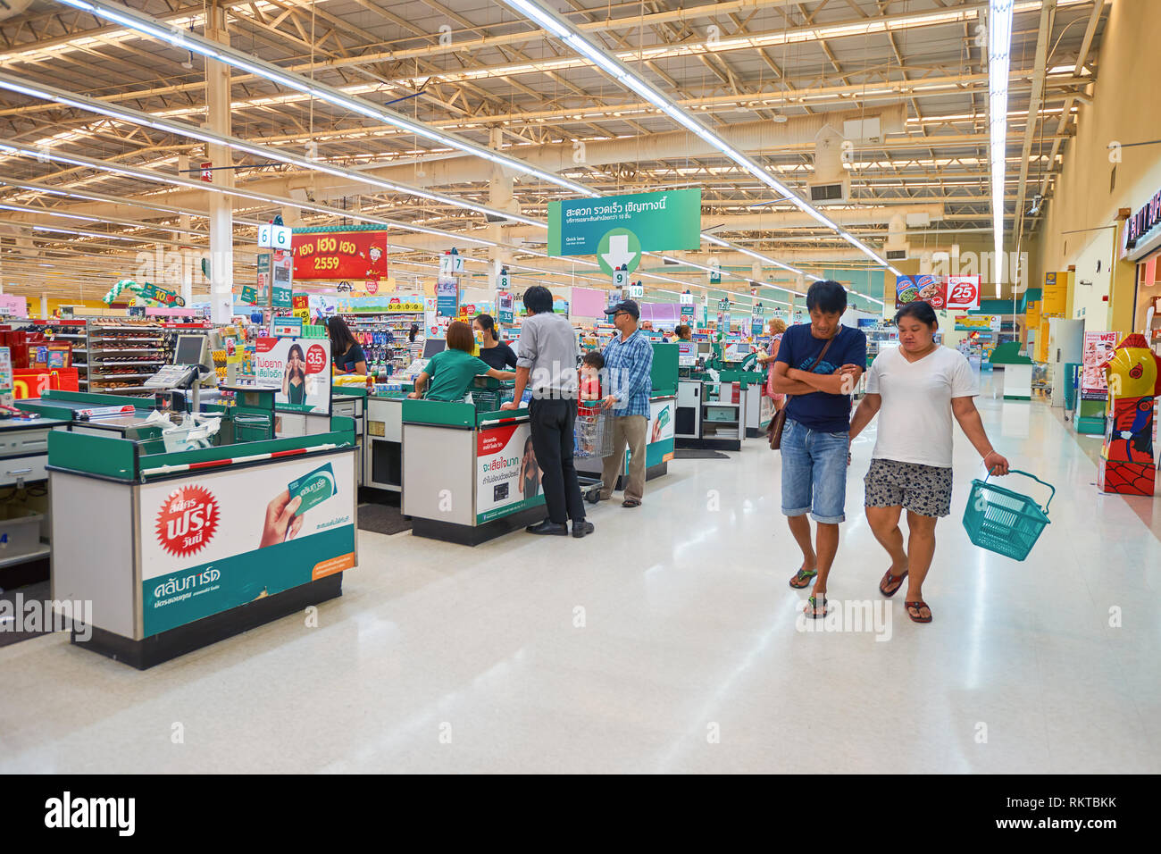 Tesco lotus supermarket hires stock photography and images Alamy