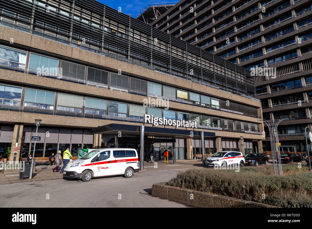 Rigshospitalet, hospital in Copenhagen, Denmark Stock Photo - Alamy