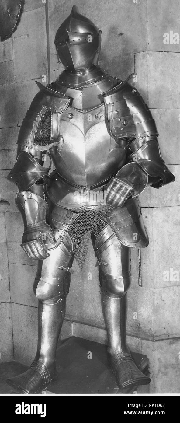 Armor for the Field and Tourney About 1550 Southern German Origin