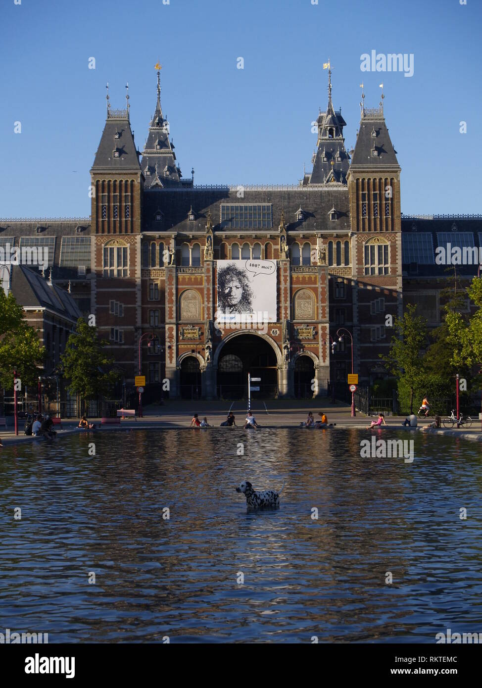 Amsterdam, Rijksmuseum Stock Photo