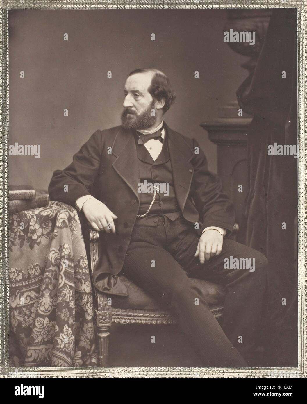 Émile Angier - 1876/84 - Antoine Samuel Adam-Salomon French, 1811–1881 -  Artist: Antoine Samuel Adam-Salomon, Origin: France, Date: 1875–1885 Stock  Photo - Alamy