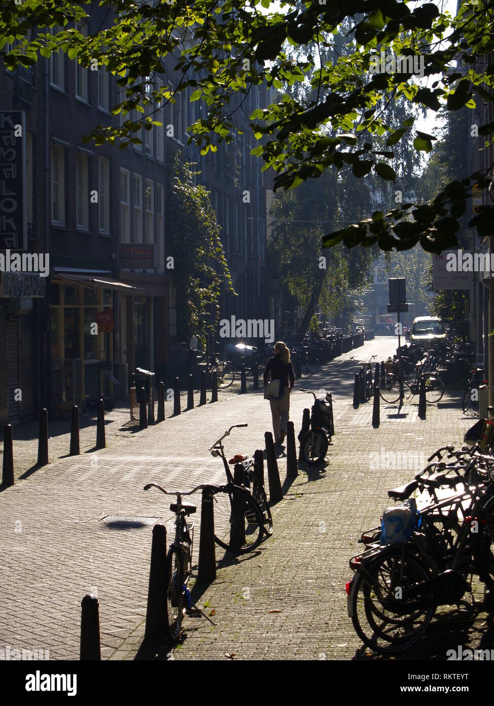 Amsterdam, Stadtbild Stock Photo