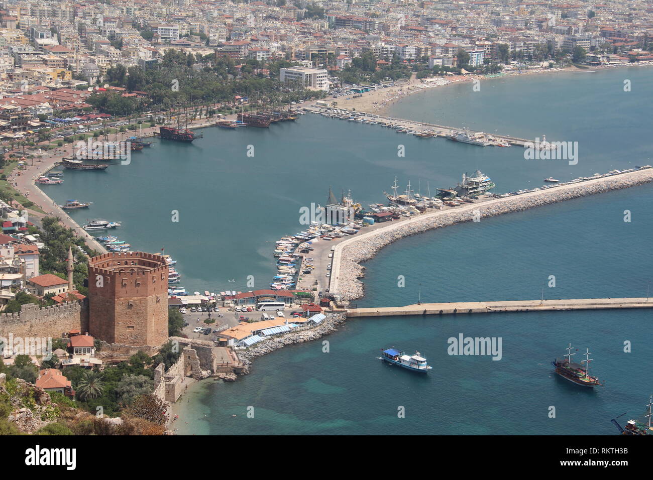 Alanya, Turkey, Europa / / Fragments of the city Stock Photo