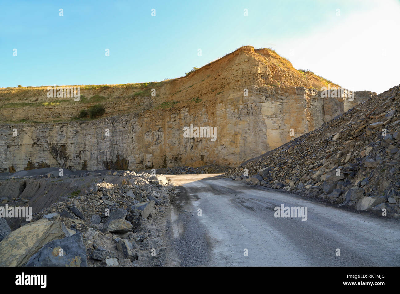 building quarry in Germany Stock Photo - Alamy