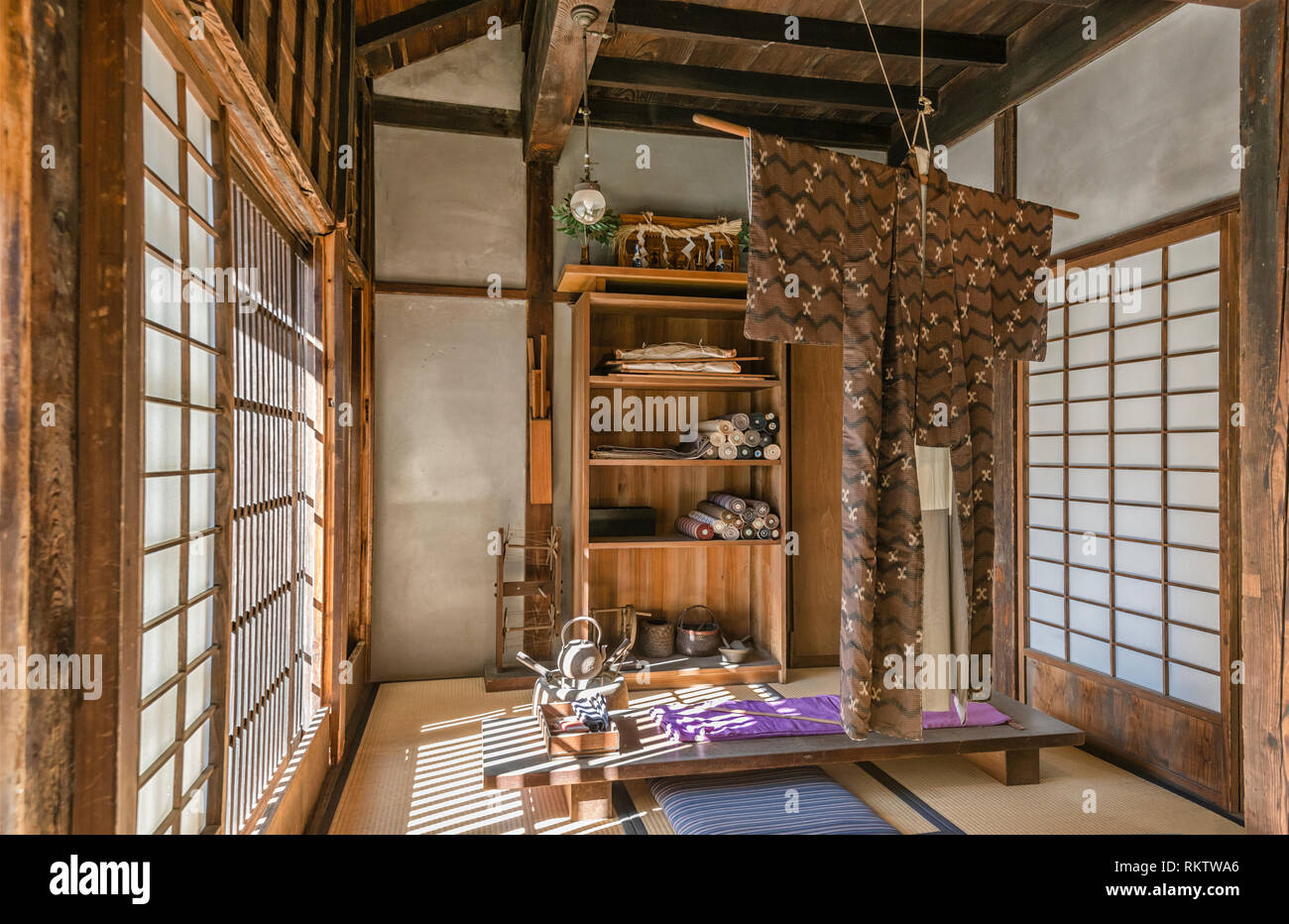Kimono Tailoring at Edo Tokyo Open Air Architectural Museum