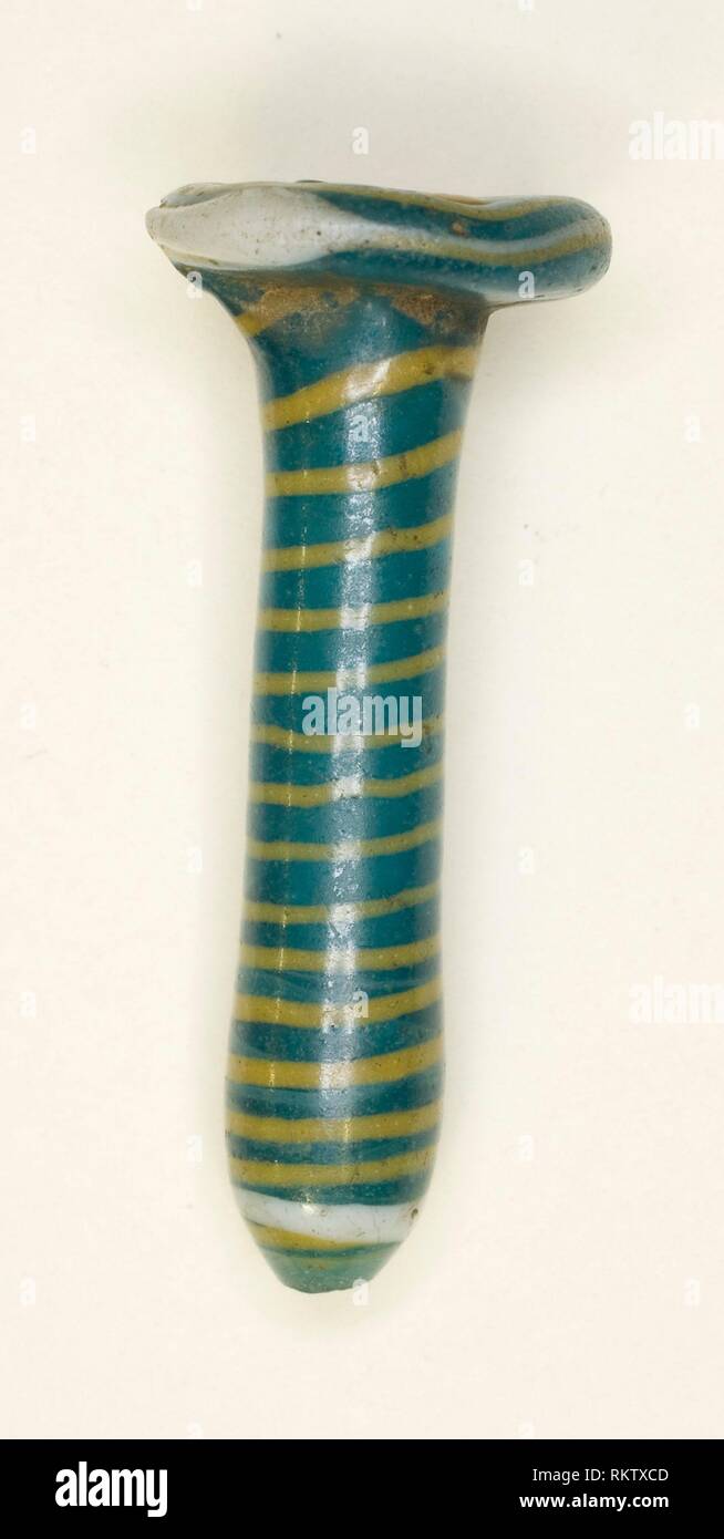 Ear Stud or Bead New Kingdom, Dynasties 1819 (about 13501186 BC