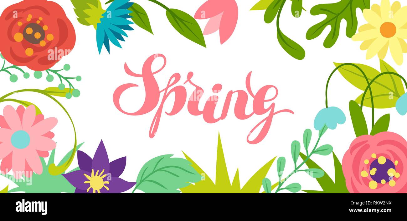 April spring plant Stock Vector Images - Alamy