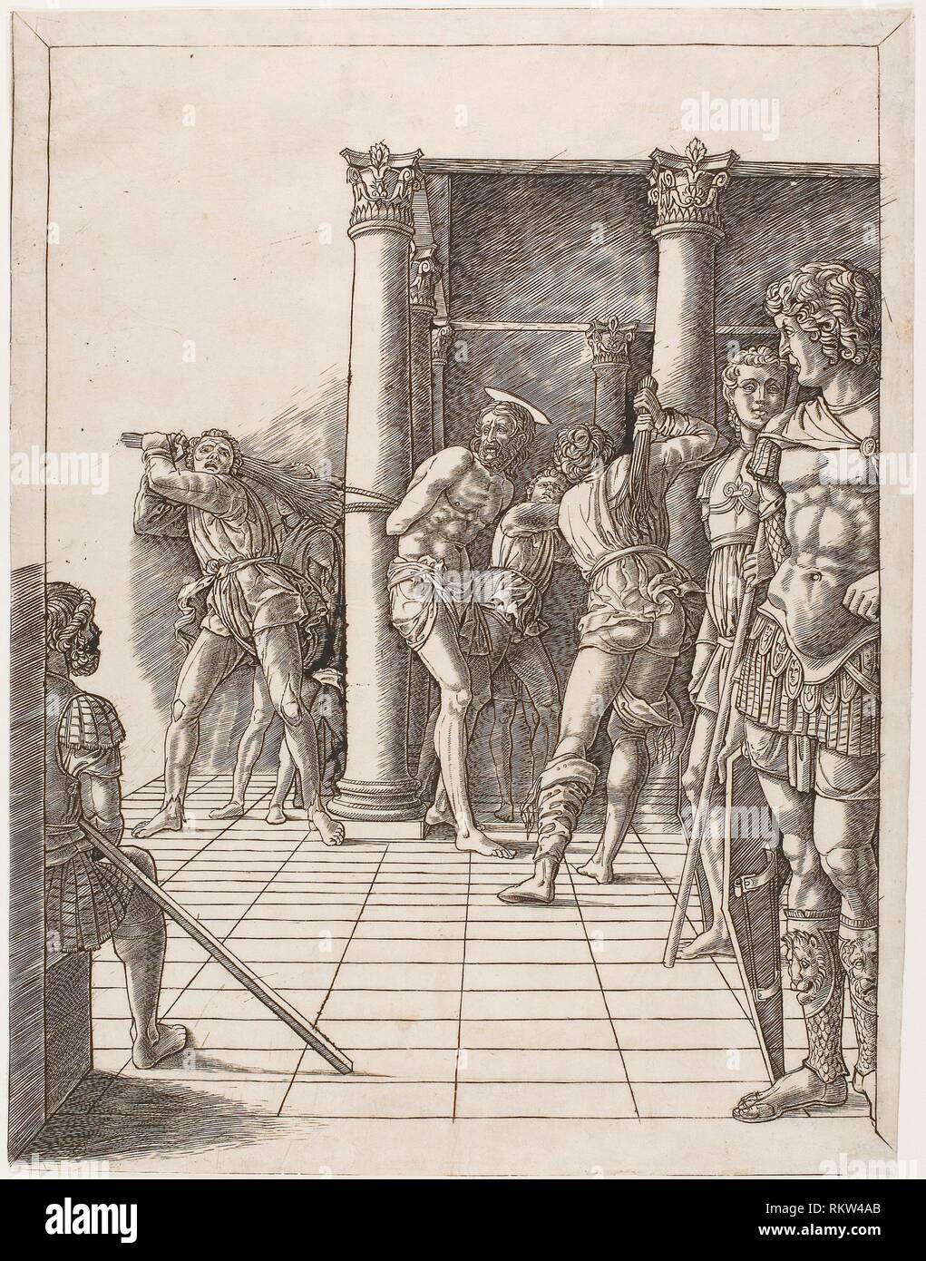 The Flagellation of Christ, with the Pavement 1475/80 School of