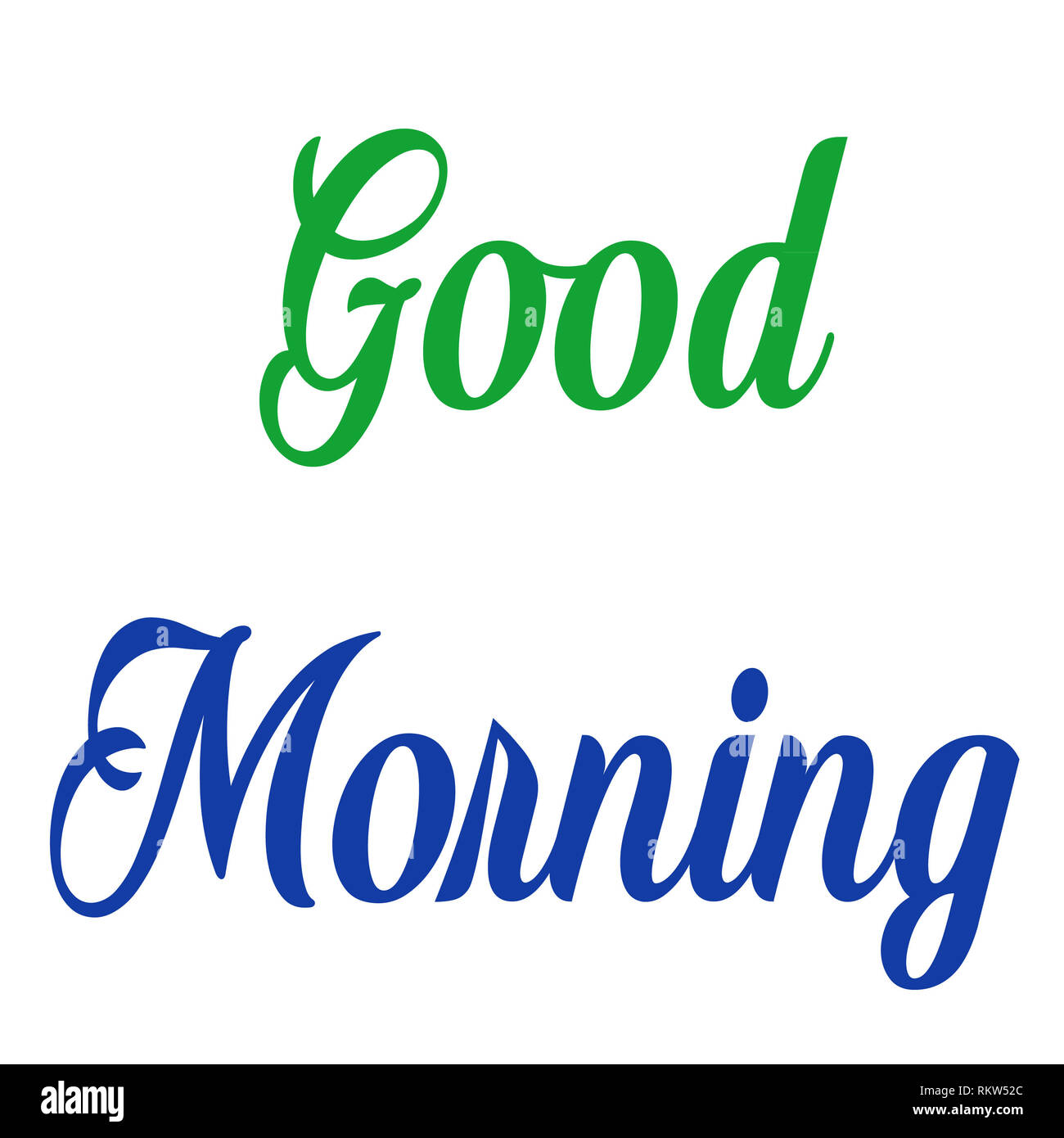 Good morning wishes and greetings Stock Photo - Alamy